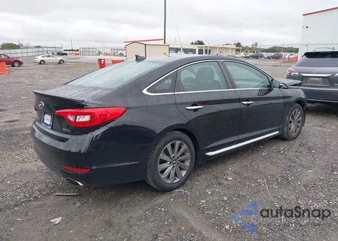 2017 Hyundai Sonata Sport z USA, uszkodzony, nr VIN 5NPE34AF5HH550252